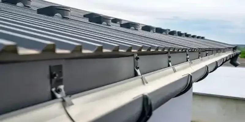 remplacement et installation de gouttières PVC aluminium à Perpezat
